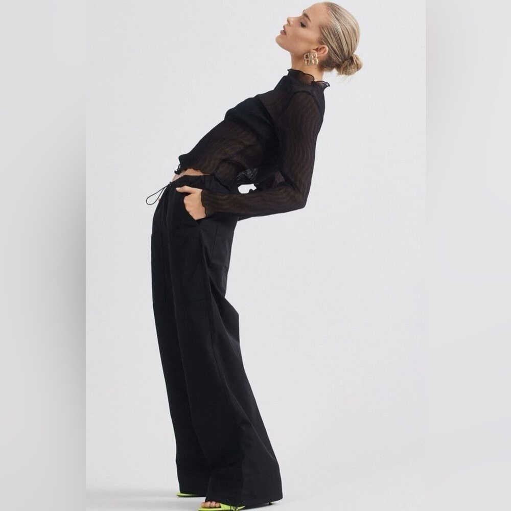 New! SNDYS Paloma Cargo Pants 🖤 XS NWOT - Picture 3 of 12